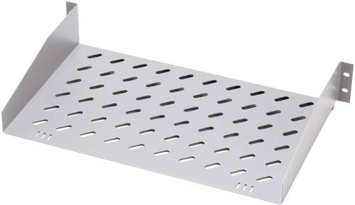 DN-19 TRAY-2 19 Zoll Netzwerkschrank-Geräteboden 2 HE Festeinbau Geeignet für Schranktiefe