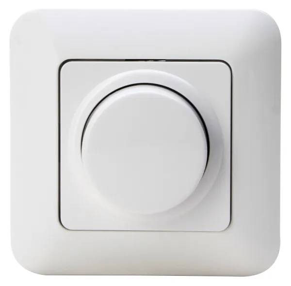 CADIZ LED Druck-/Wechsel- Dimmer 3-30W Komplett-Set Weiß