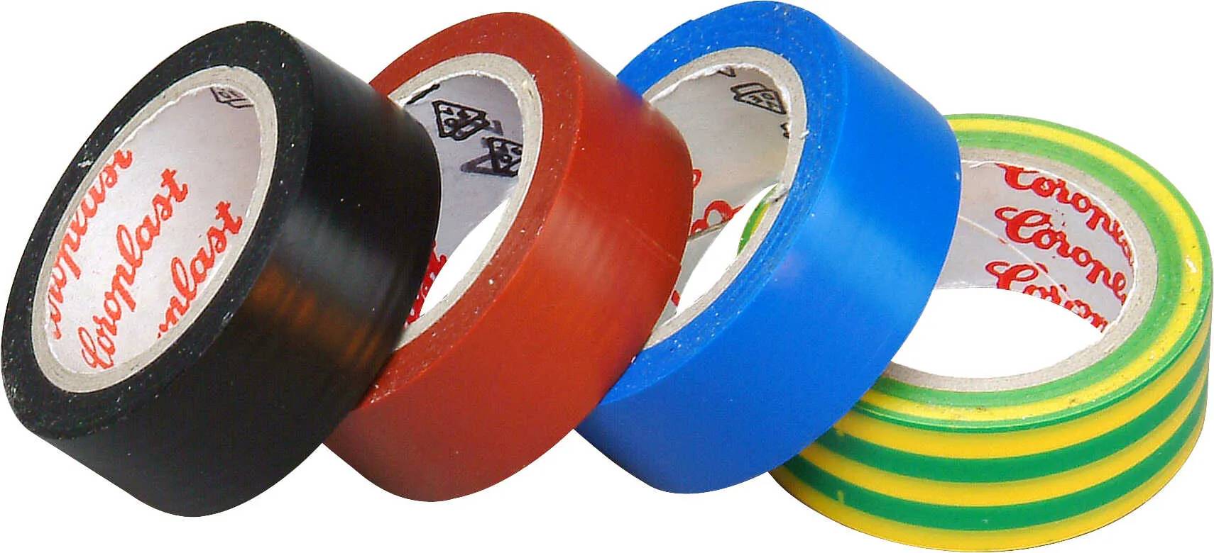 KOPP Isolierband 45m Breite 15mm schw./rot/blau/grün/gelb