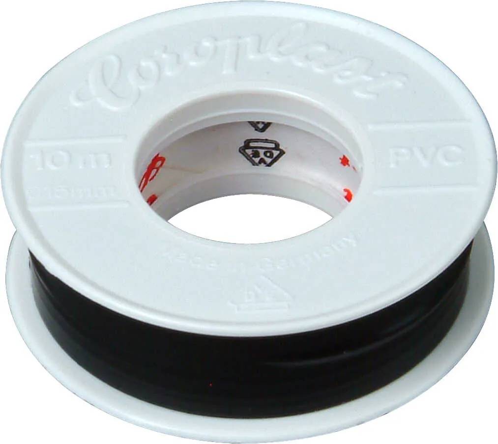 KOPP Isolierband 10m Breite 15mm schwarz 2 Stück