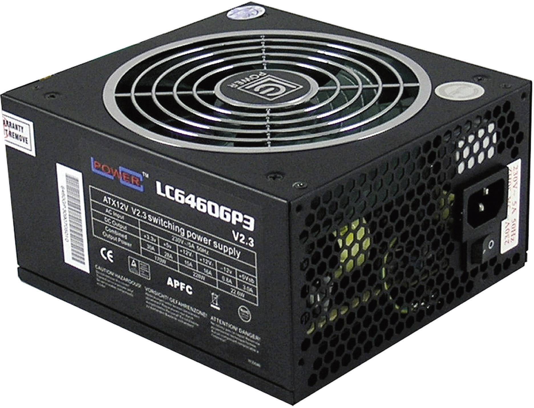 LC Power LC6460GP3 V2.3 PC Netzteil 460 W ATX 80PLUS® Silver