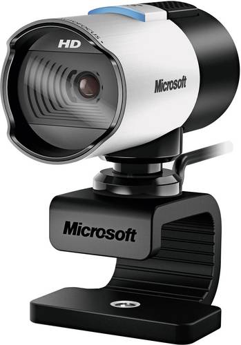 Microsoft LifeCam Studio Full HD-Webcam 1920 x 1080 Pixel Standfuß, Klemm-Halterung