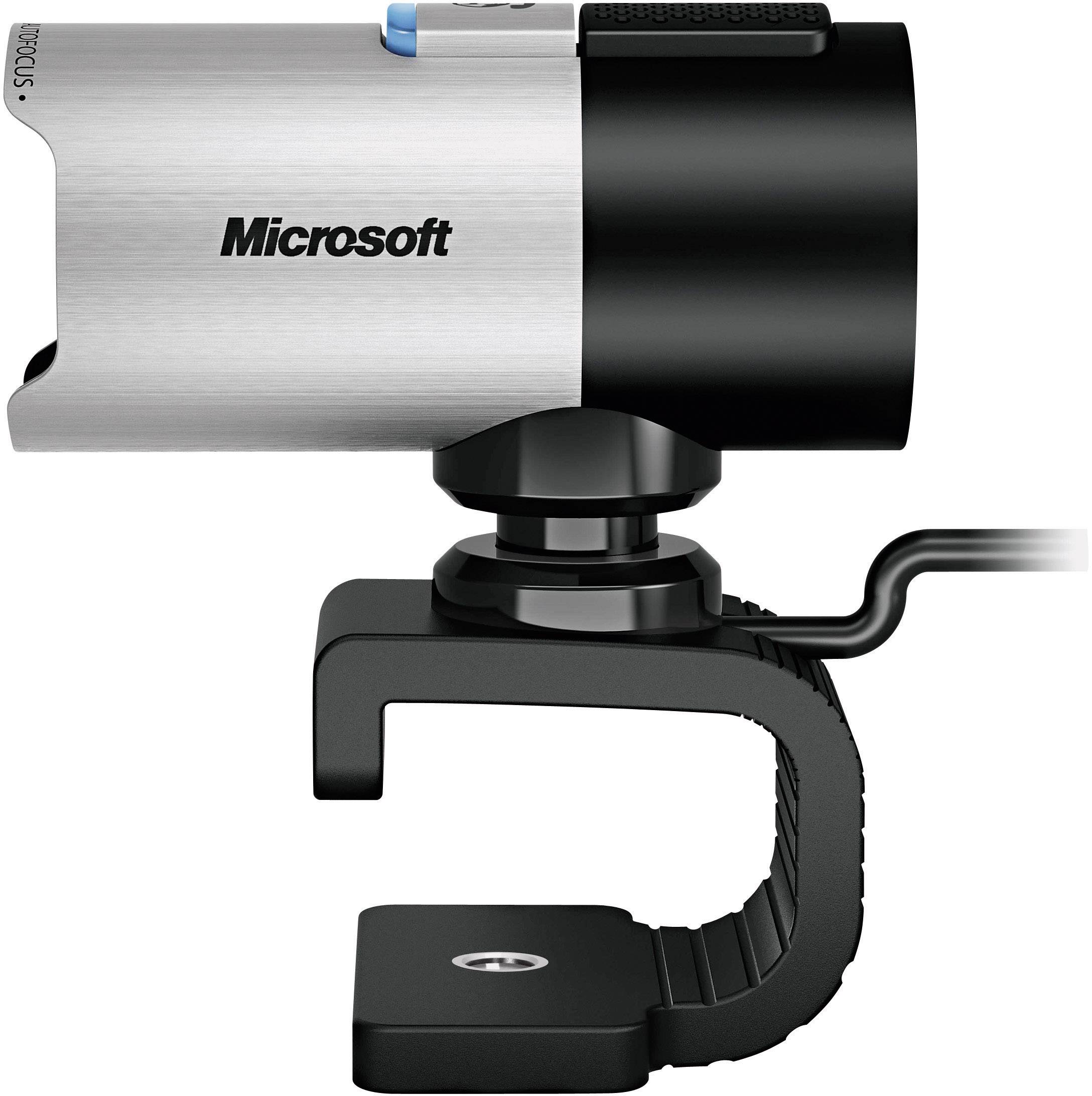Microsoft LifeCam Studio Full HD-Webcam 1920 x 1080 Pixel Standfuß, Klemm-Halterung