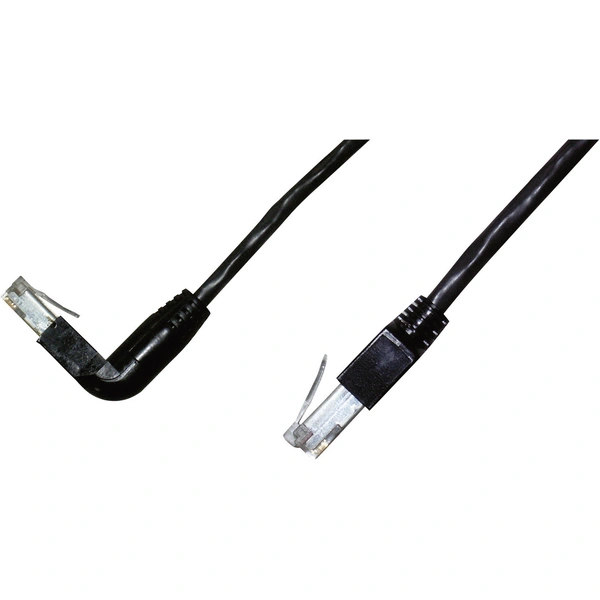 Dätwyler K0993.3 RJ45 Netzwerkkabel, Patchkabel CAT 5e S/UTP 3.00m Schwarz Flammwidrig, mit Rastnasenschutz 1St. Dätwyler K0993.3 RJ45 Netzwerkkabel, Patchkabel CAT 5e S/UTP 3.00m Schwarz Flammwidrig, mit Rastnasenschutz 1St.
