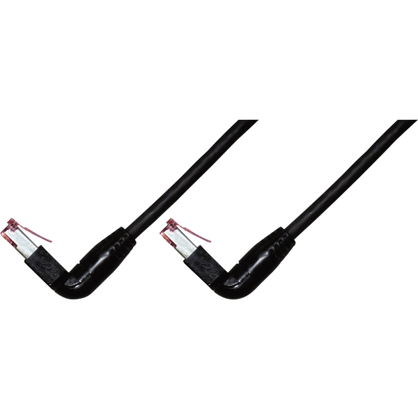 Dätwyler K0992.0,5 RJ45 Netzwerkkabel, Patchkabel CAT 6a S/FTP 0.50m Schwarz Flammwidrig 1St. Dätwyler K0992.0,5 RJ45 Netzwerkkabel, Patchkabel CAT 6a S/FTP 0.50m Schwarz Flammwidrig 1St.