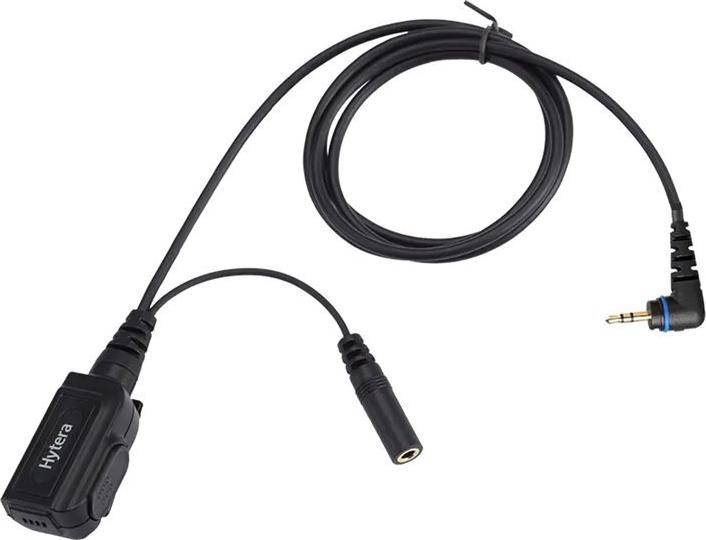 HYTERA Basis-Set mit PTT und Mikrofon ohne Ohrhörer IP54 ACS-01