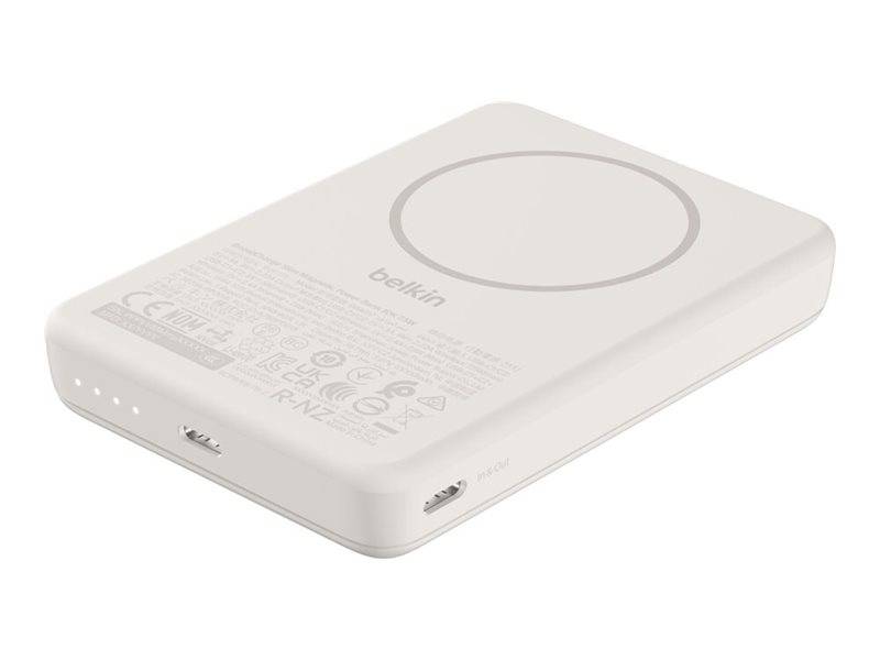 Belkin BoostCharge - Powerbank - dünn - 10000 mAh - 7.5 watt - Fast Charge - 2 Ausgabeanschlussstellen (USB-C)