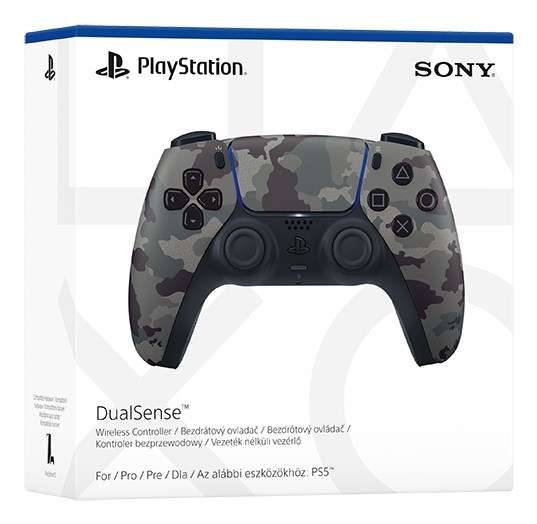 DualSense Camouflage Bluetooth/USB Gamepad Analogue Digital PlayStation - Gamepa