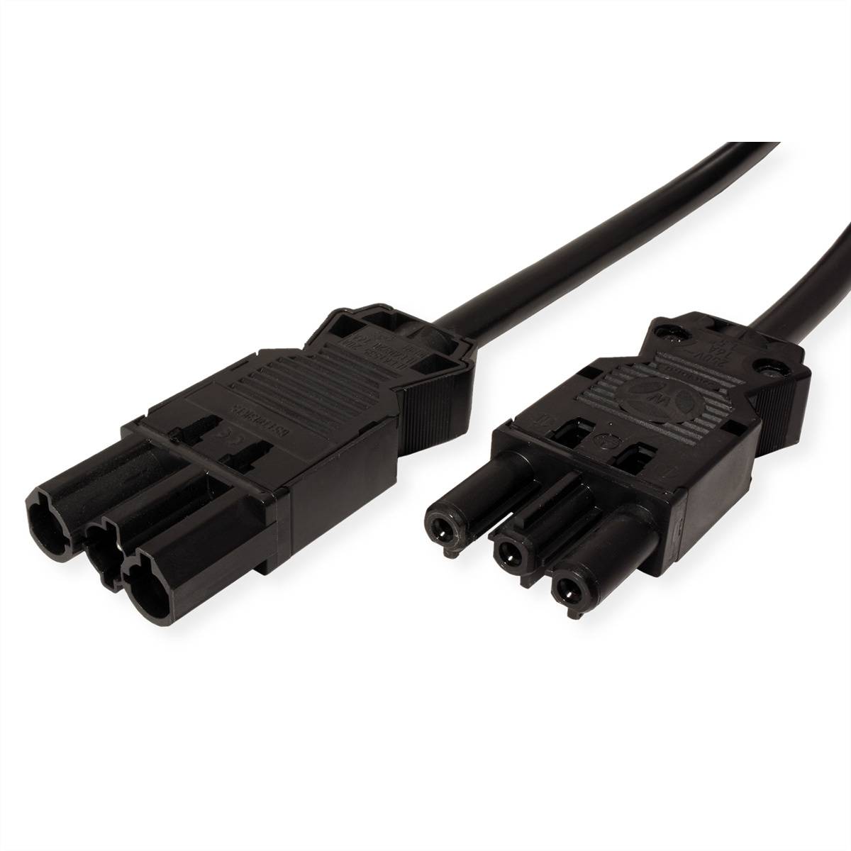 Bachmann Spiralleitung H05VV-F3G1,5mm² sw 4,0m ISV Verriegelung