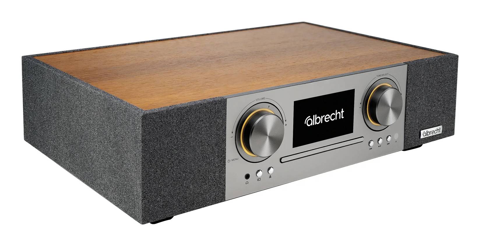 Albrecht DR 1000, Analog & Digital, FM, DAB+, Spieler, 30 W, LCD, 10,9 cm (4.3")