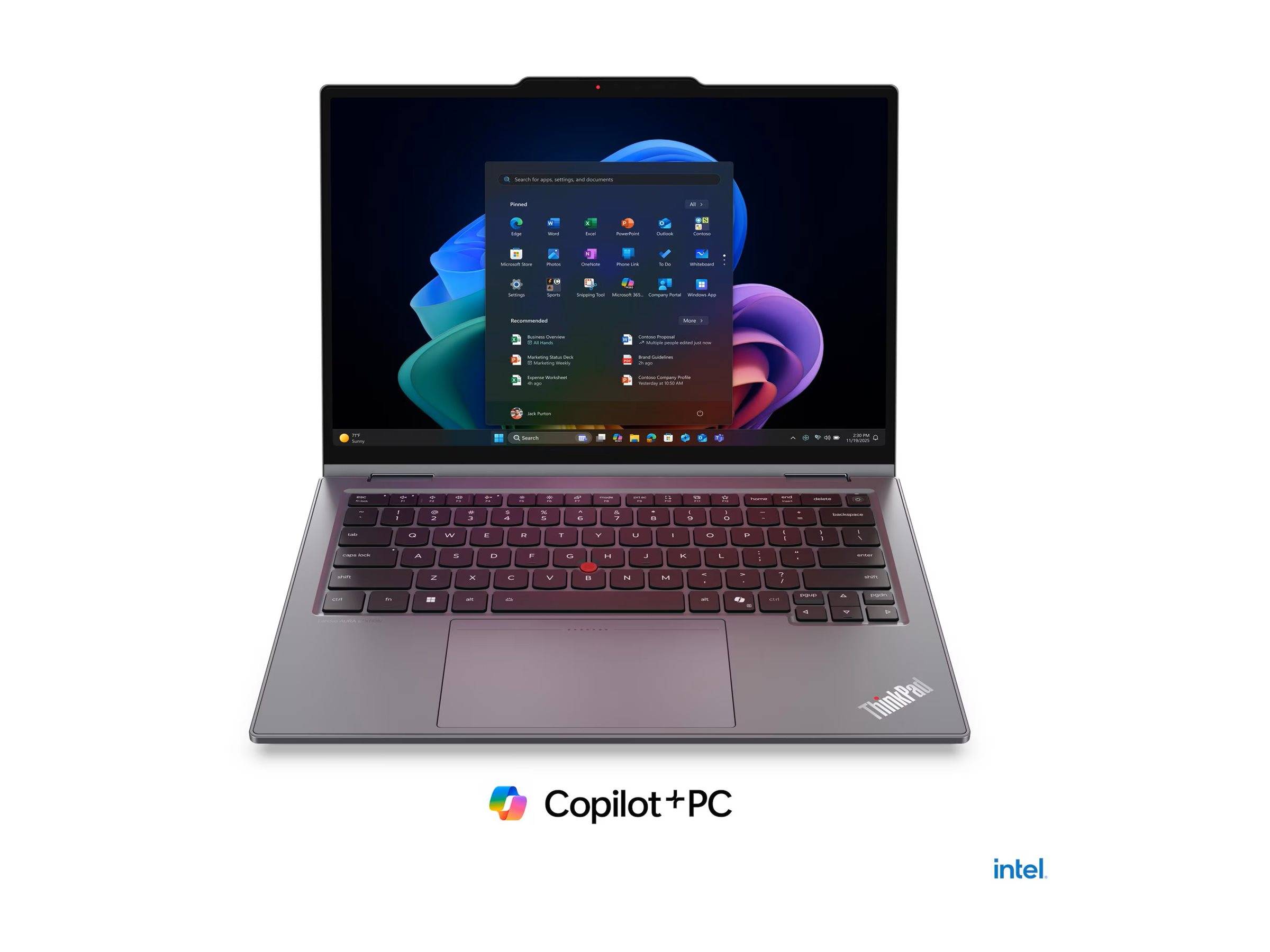 Lenovo ThinkPad X1 2-in-1 Gen 11 21V9 - Aura Edition - Flip-Design - Intel Core Ultra 5 325 / 2.1 GHz - Evo - Win 11 Pro