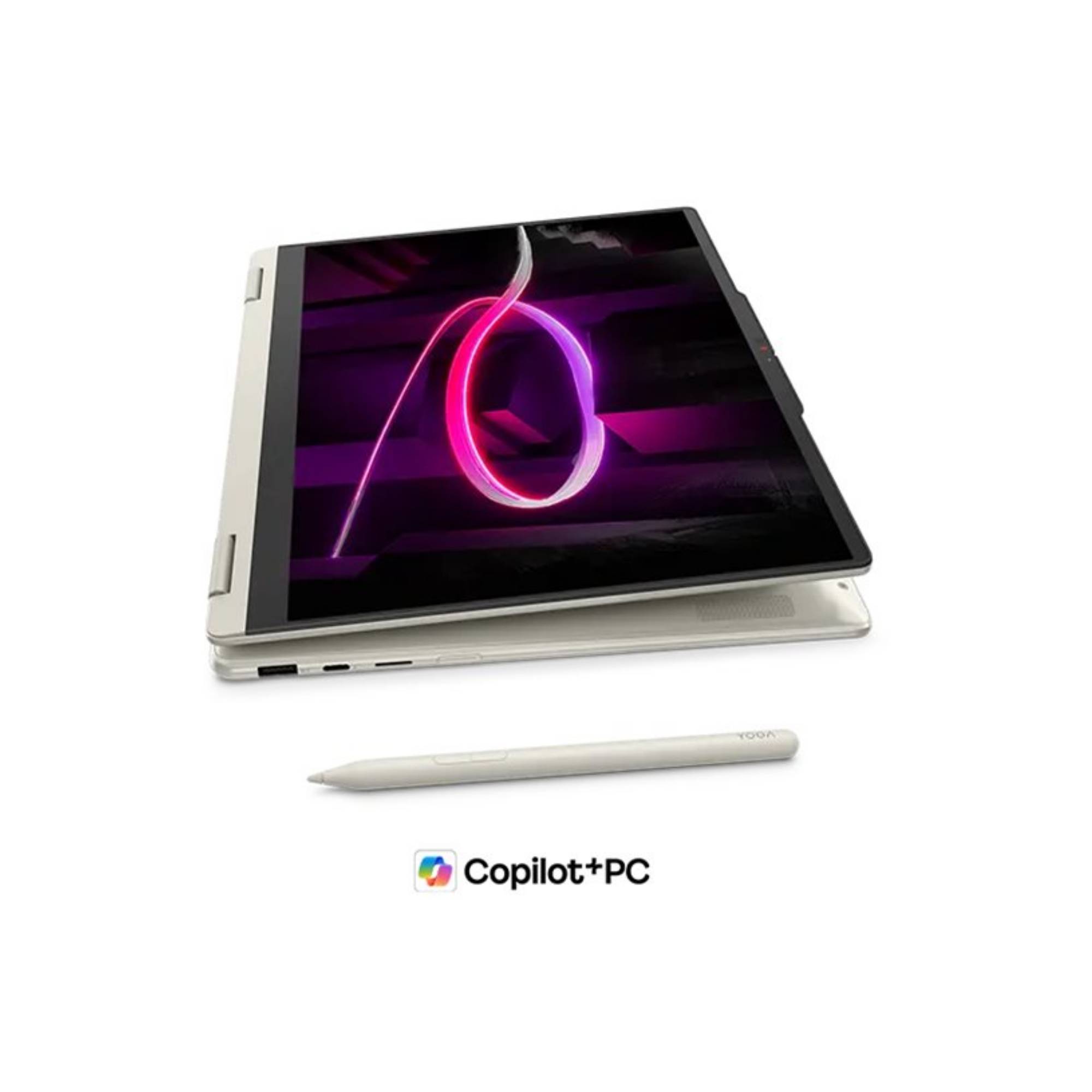 Lenovo Yoga 7 2-in-1 14AGP11 83TD - Flip-Design - AMD Ryzen AI 7 445 / 2 GHz - Win 11 Home - Radeon