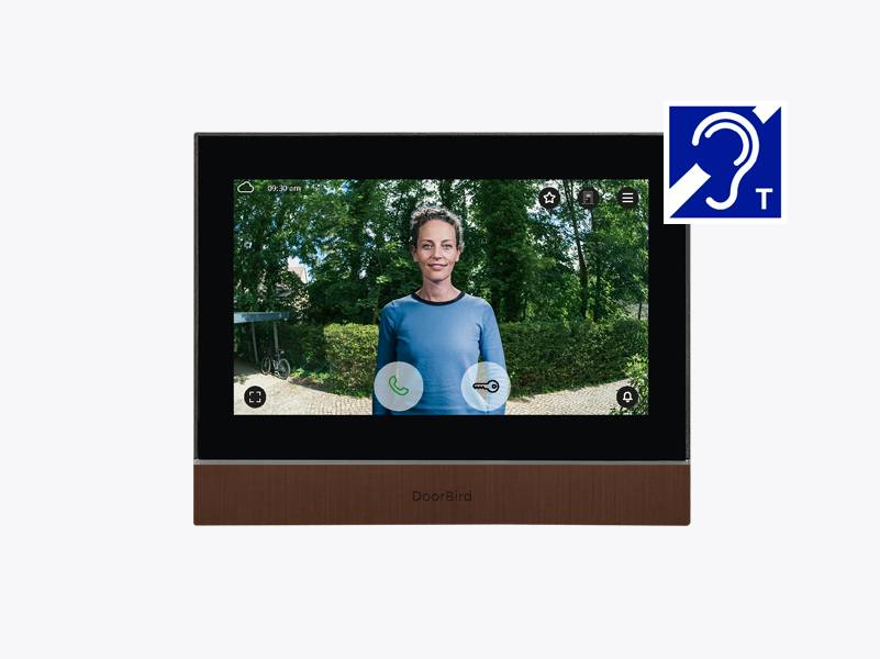 IP Video Innenstation A1104T Bronze Finish