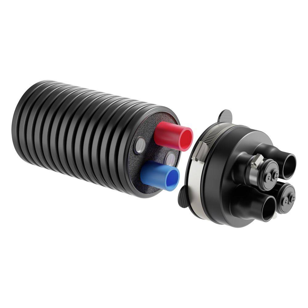 Viega Wärmepumpen-Anschlussset, Raxofix, 32x3,2mm, 15m, gedämmt, mit Manschette, 1 Stk.