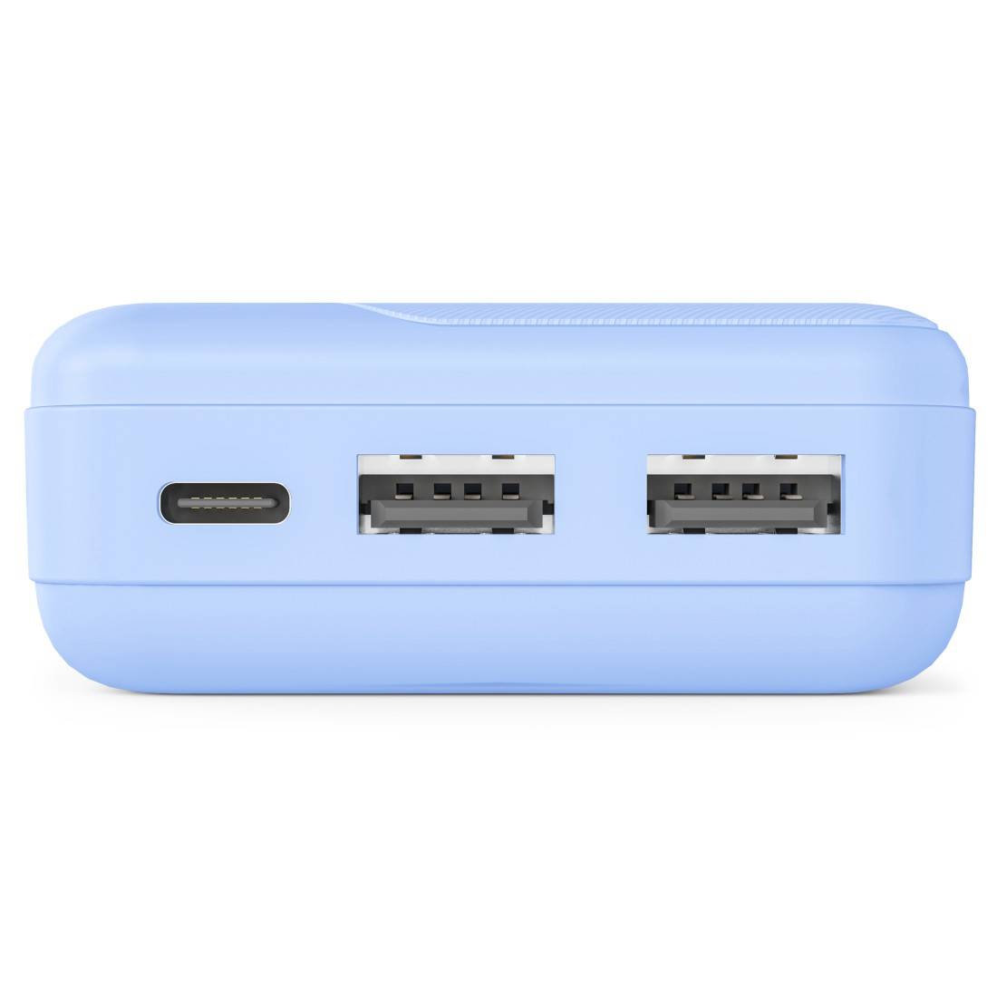 hama 00201772 Power Pack "Pocket 10", 10000mAh, Ausgänge: 2x USB-A, Blau