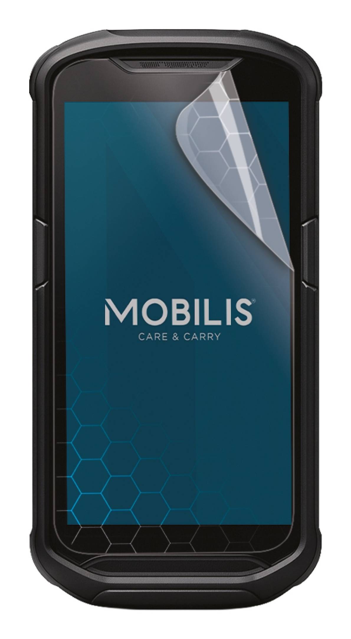 Mobilis 038022, Displayschutz, Zebra, TC22 / TC27 / HC20 / HC50, Transparent, Klare Bildschirmschutzfolie, Schockresiste