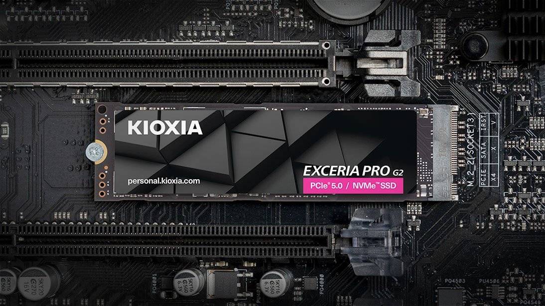 Kioxia EXCERIA PRO G2 - SSD - 1024 GB - intern - M.2 2280 S3-M (M.2 2280 S3-M)