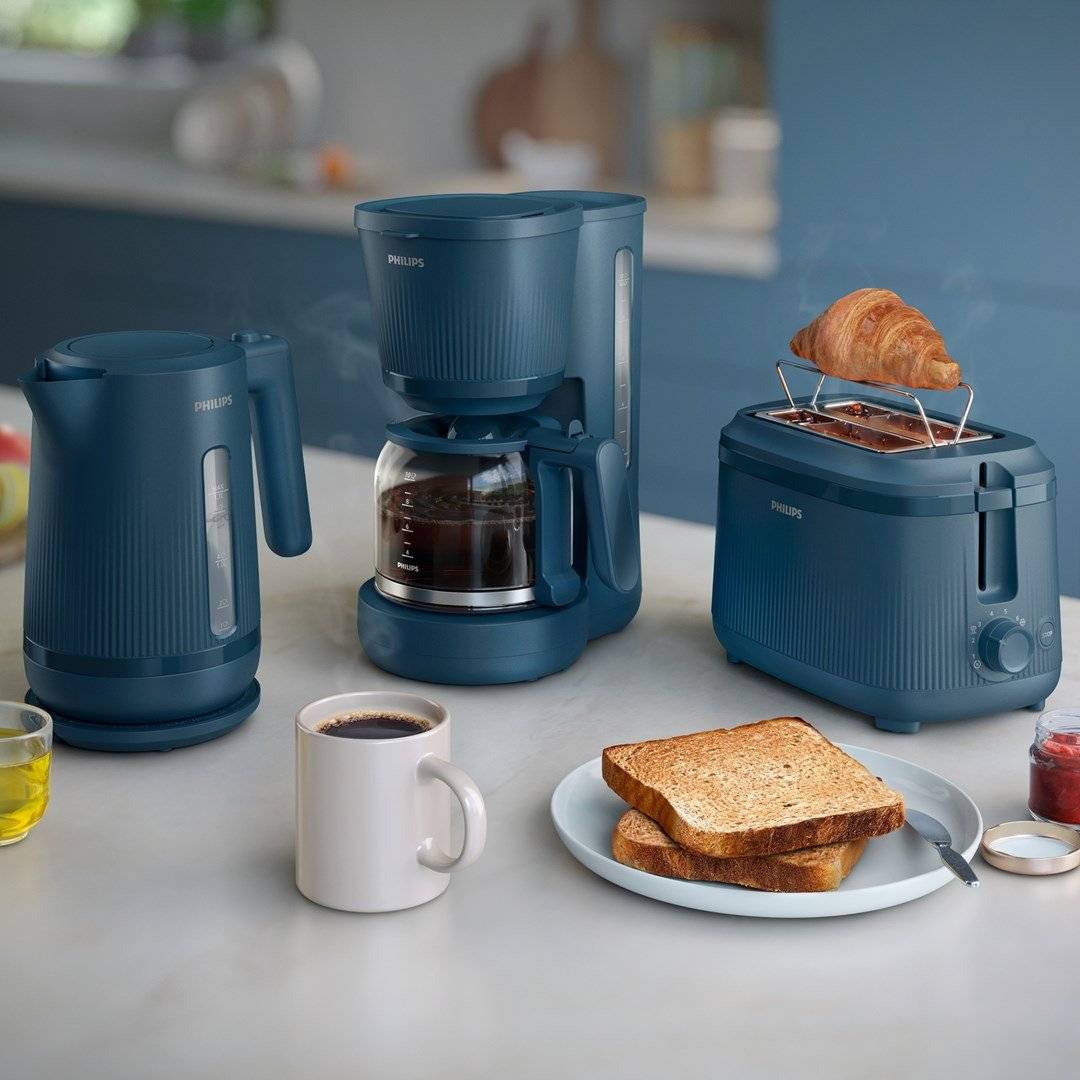 Philips Series 3000 Toaster 2 Scheiben 900W blau