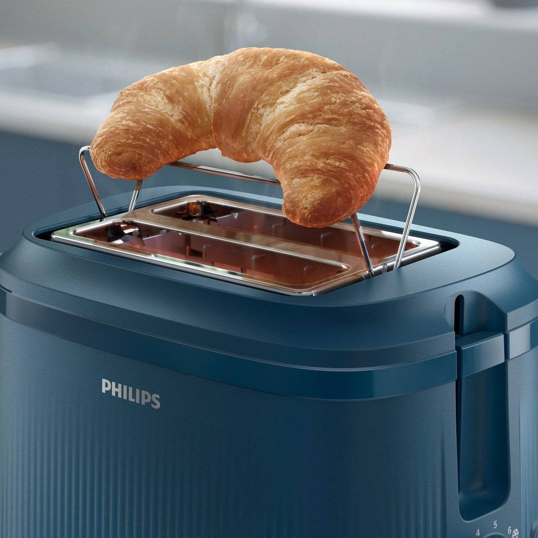 Philips Series 3000 Toaster 2 Scheiben 900W blau