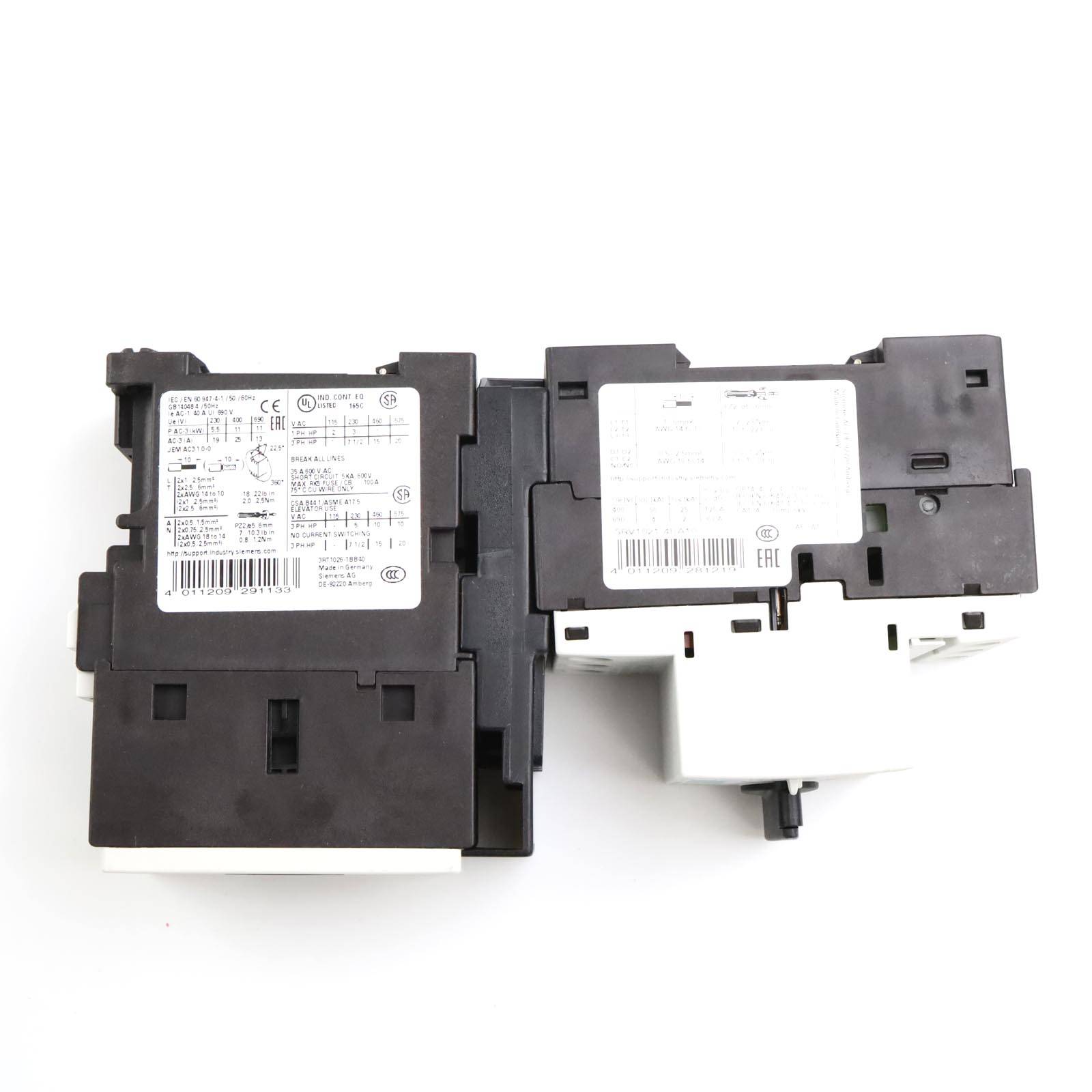 Siemens Starterkombination 3RA1120-4BA26-0BB4 OVP