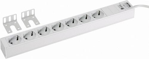 Rittal DK 7240.210 19 Zoll Netzwerkschrank-Steckdosenleiste 1 HE Schutzkontaktsteckdose einsetzbare