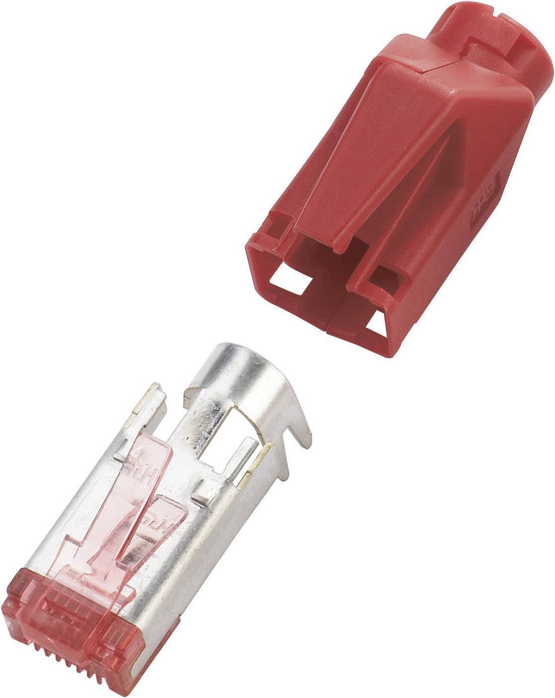 Hirose Electronic TM31 RJ45-Steckverbinder TM31 CAT 6, geschirmt HR31RT10 Rot 10St.