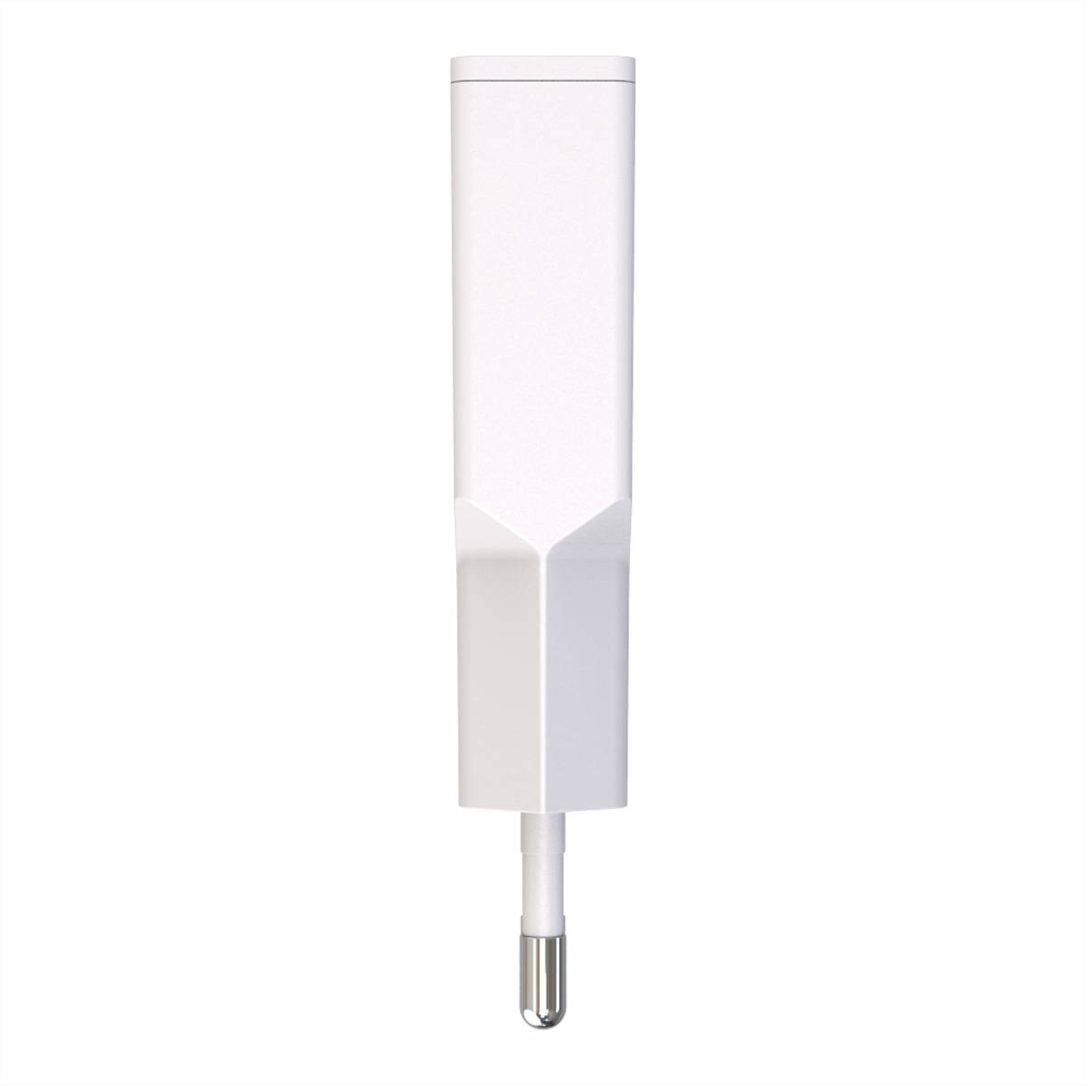 Value USB Charger mit Euro-Stecker, 2 Ports Typ A+C, 30W