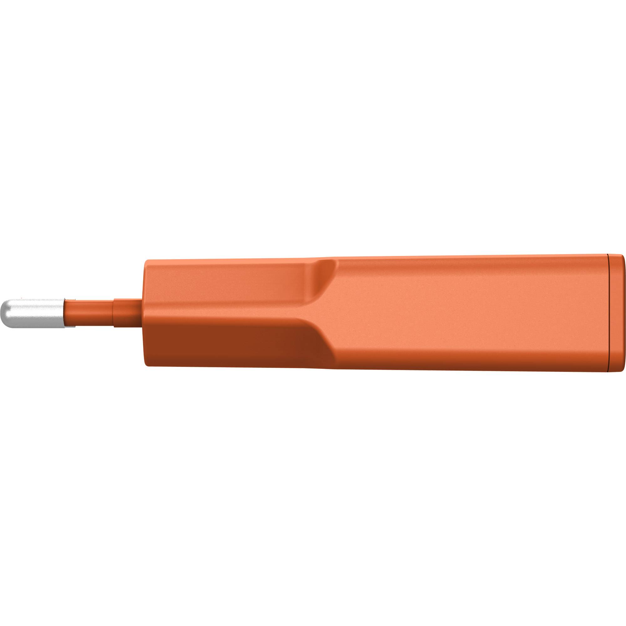 InLine USB-C Ladegerät - 30W - GaN - Dual USB-C - PD/PPS - Papaya/orange