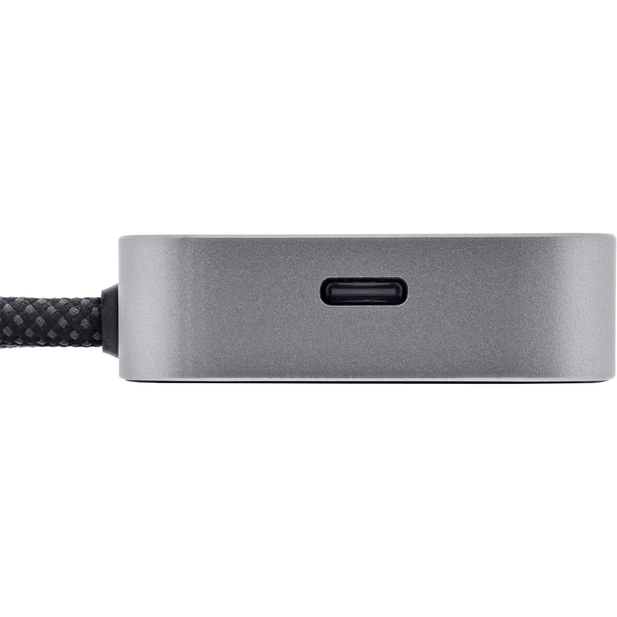 InLine USB Fingerabdruckscanner mit Hub Windows Hello kompatibel 1,5m silber Sicher anmelden ohne Passwort: