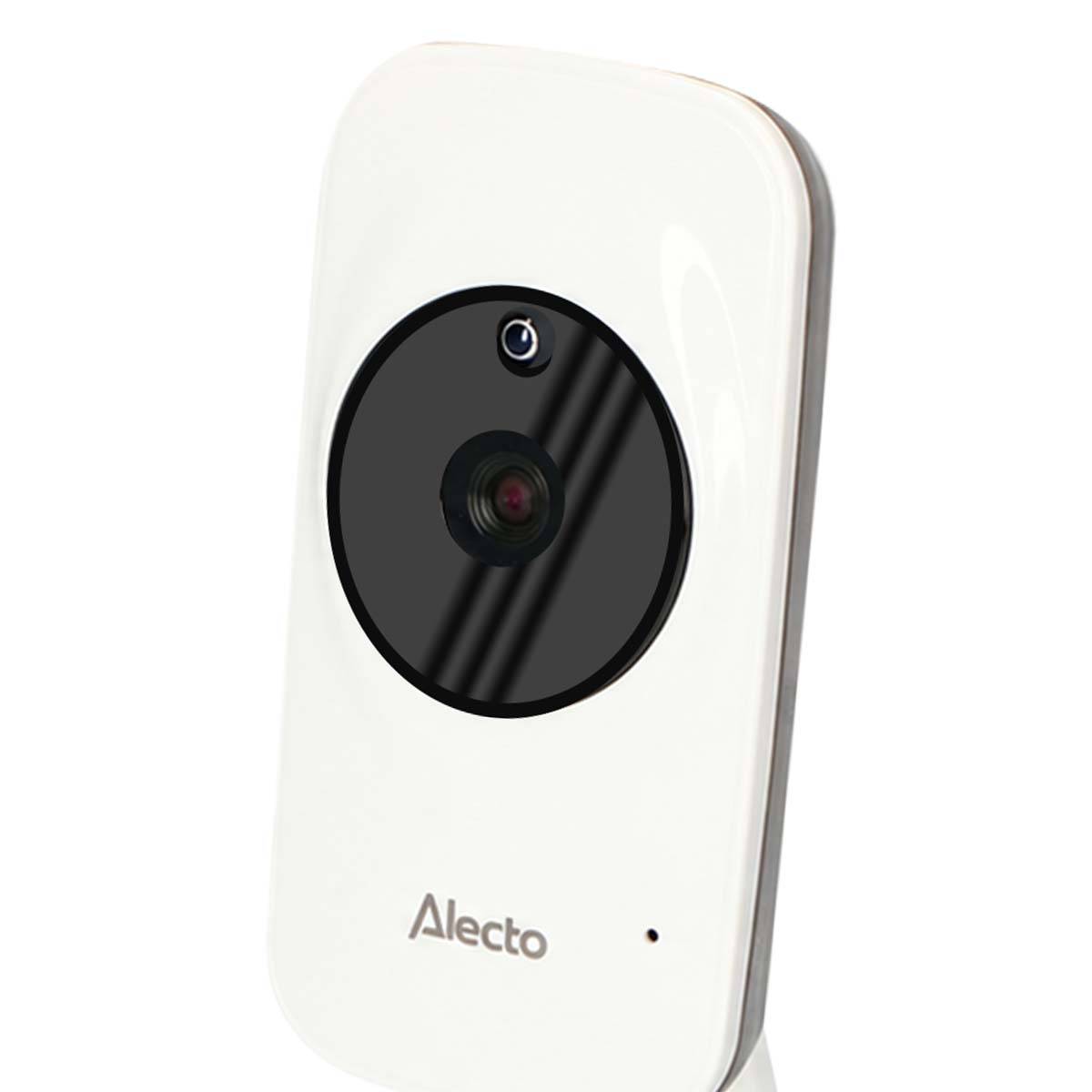 Zusatzkamera für Babyphone DVM-71 mit Infrarot-Nachtsicht Weiß-Schwarz
