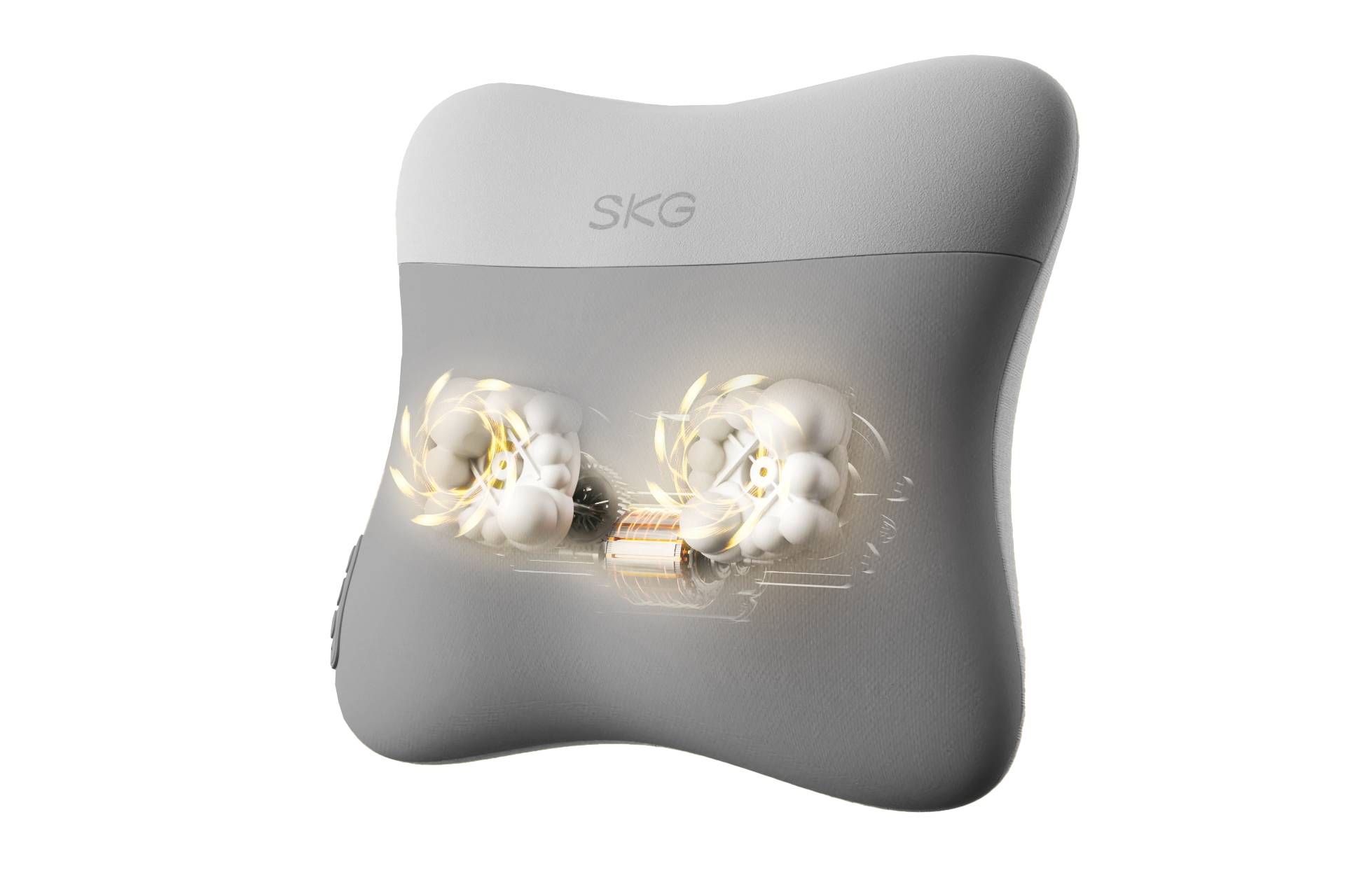 SKG VS500, Knetmassage, Taille, Grau, Kunststoff, Akku, 10 W