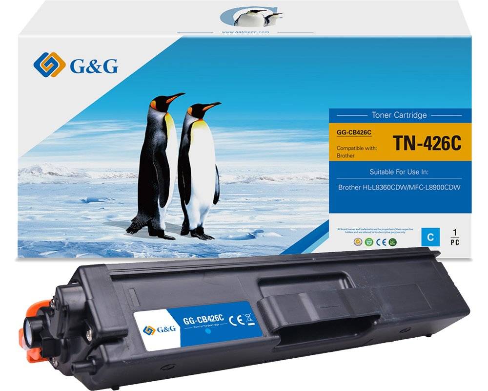 G&G XXL-Toner kompatibel mit Brother TN-426C Multimedia-Technik Toner