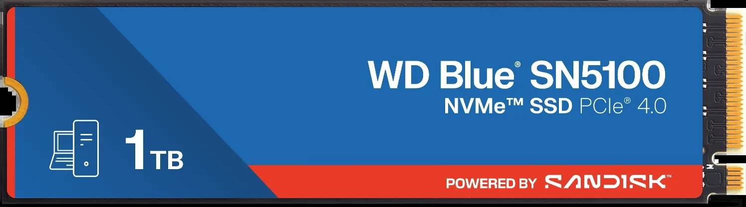 Blue SN5100 PCIe NVMe M.2 SSD WDS100T5B0E