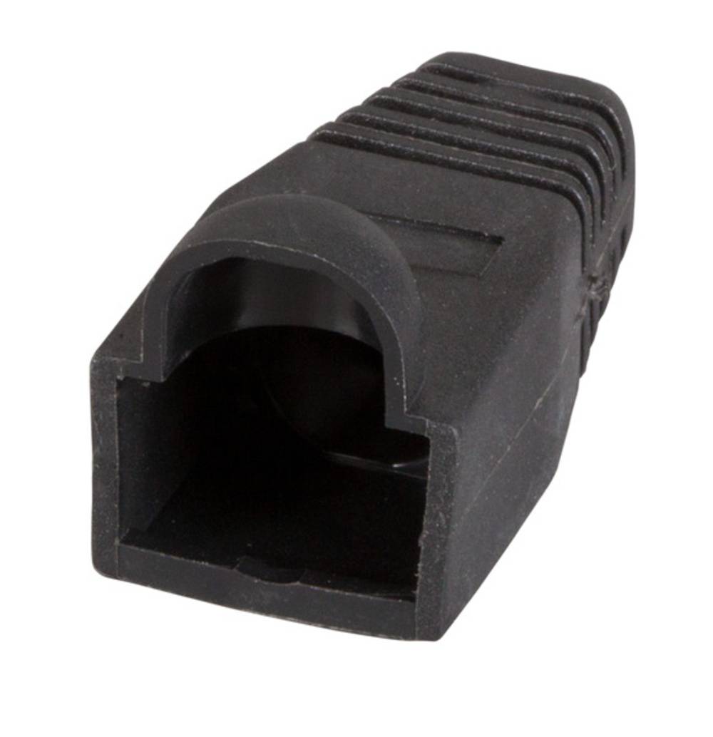 RJ45 Stecker + Zubehör Knickschutztülle grün, mit, Rastnasenschutz, - 1 VPE = 50 Stï¿½ck +