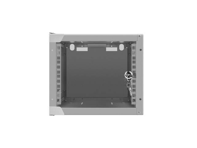 LANBERG 10 4U 280x310 Wandgehäuse Glastür (FlatPack) gr Multimedia-Technik 10 Gehäuse und