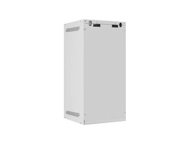 10" 12U 280x310 Wandgehäuse Glastür FlatPack gr - 10"