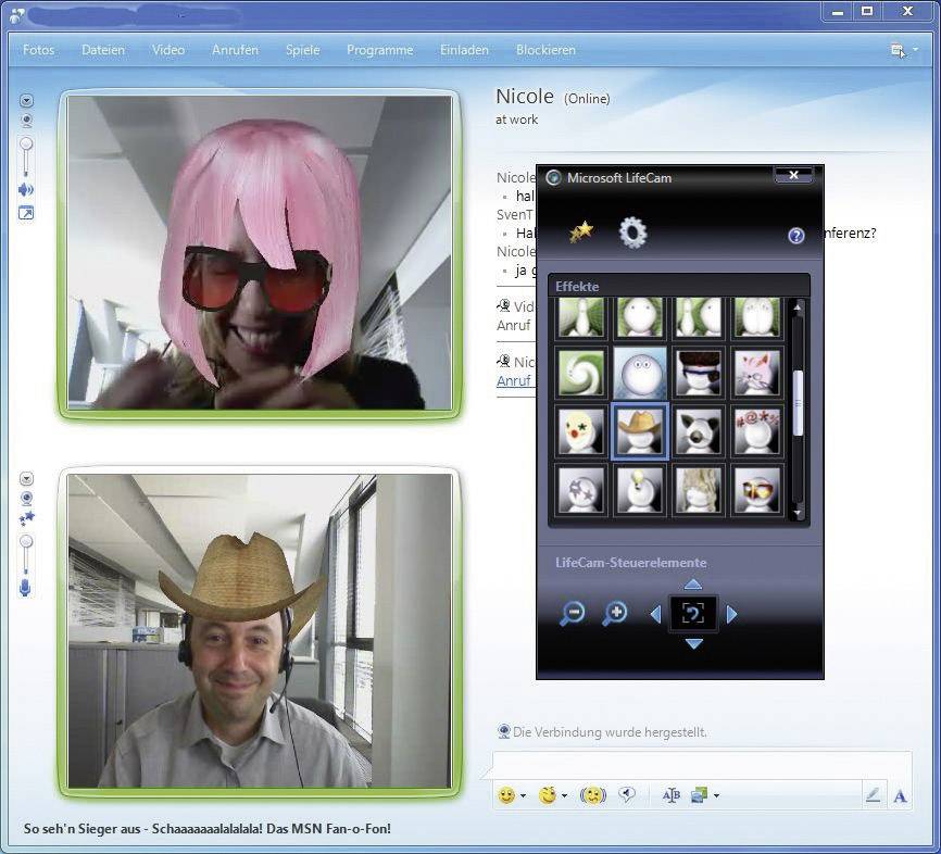 Microsoft LifeCam Cinema HD-Webcam 1280 x 720 Pixel Klemm-Halterung
