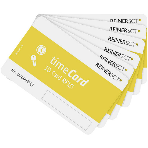 REINER SCT timeCard RFID Chipkarten 5 DES Blanko-Chipkarten