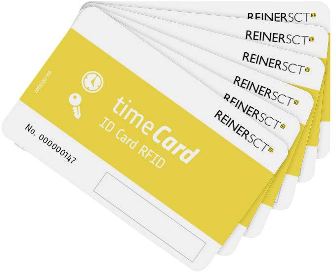 timeCard ID Card RFID - RF Proximity Card (Packung mit 10)