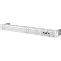 Metz Connect 130920-E 24 Port Netzwerk-Patchpanel 483mm (19") CAT 6a 1 HE Bestückt Metz Connect 130920-E 24 Port Netzwerk-Patchpanel 483mm (19") CAT 6a 1 HE Bestückt