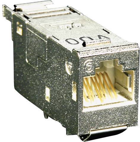 Metz Connect 130920-E 24 Port Netzwerk-Patchpanel 483 mm (19") CAT 6a 1 HE Bestückt