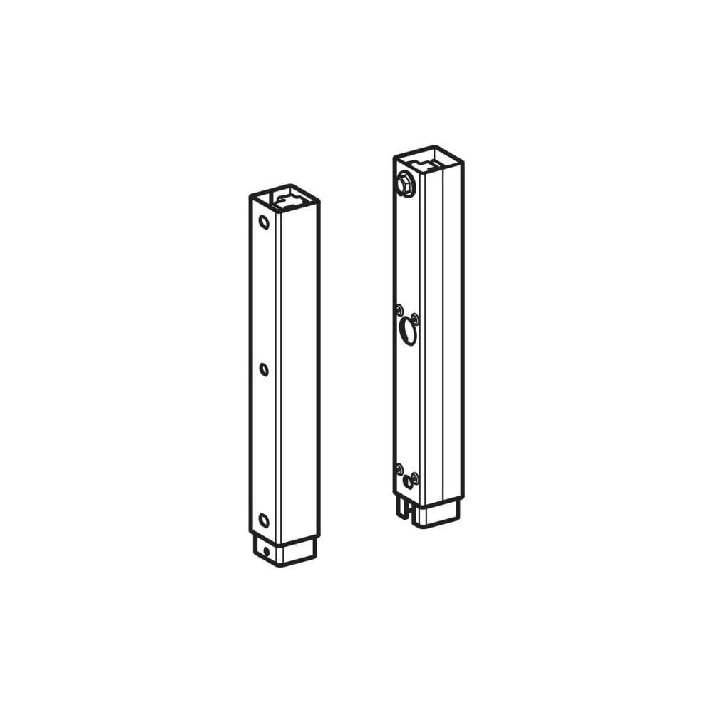 Geberit Fußverlängerung Duofix, 20cm, Stahl, 111848002