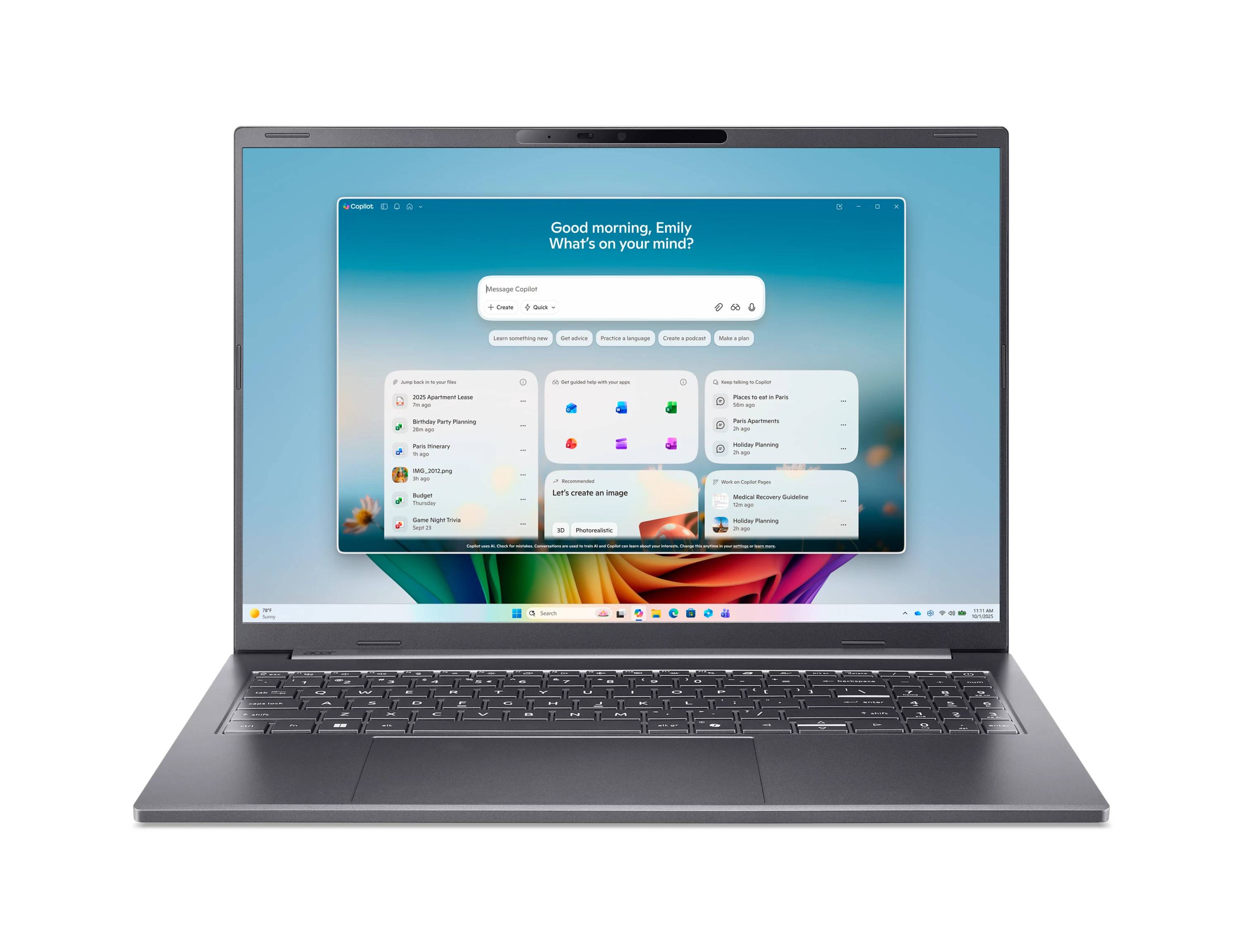 Acer Aspire 16 U9-386H 16 512 A16-I71M-96Q0 W11H Multimedia-Technik Notebooks