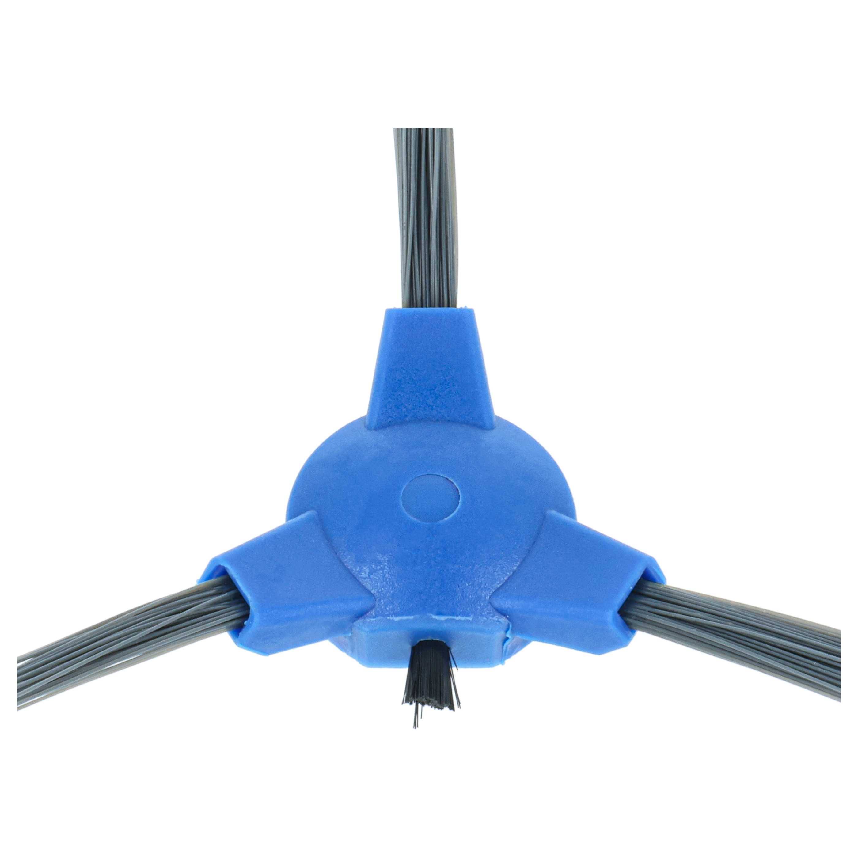 vhbw 8x Seitenbürste kompatibel mit Eufy RoboVac G30 Edge, G30 Hybrid, G30, G20 Hybrid Saugroboter - Reinigungsbürsten