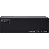 Digitus DS-42110 4 Port VGA-Splitter 2048 x 1536 Pixel Schwarz Digitus DS-42110 4 Port VGA-Splitter 2048 x 1536 Pixel Schwarz