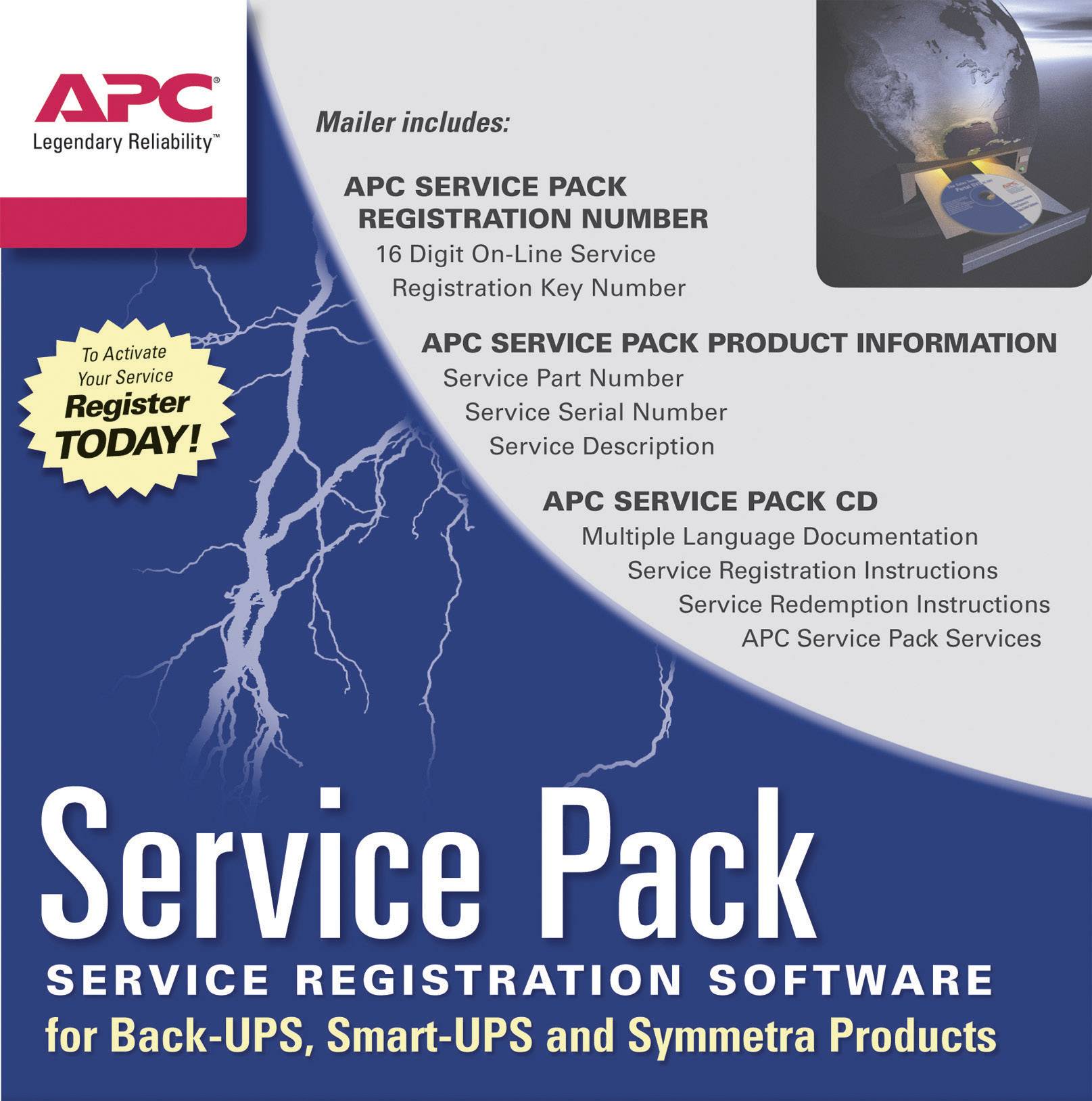 APC Extended Warranty Service Pack - Technischer Support
