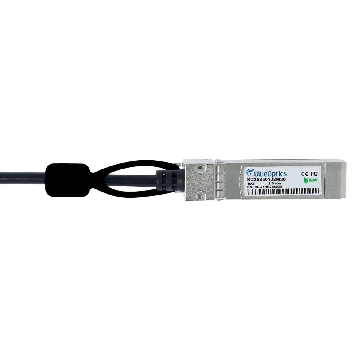 BlueOptics Extreme Networks SFP-10G-CR-0.5M BlueLAN 10GBASE-CR passives SFP+ auf SFP+ Direct Attach Kabel, 0.5 Meter