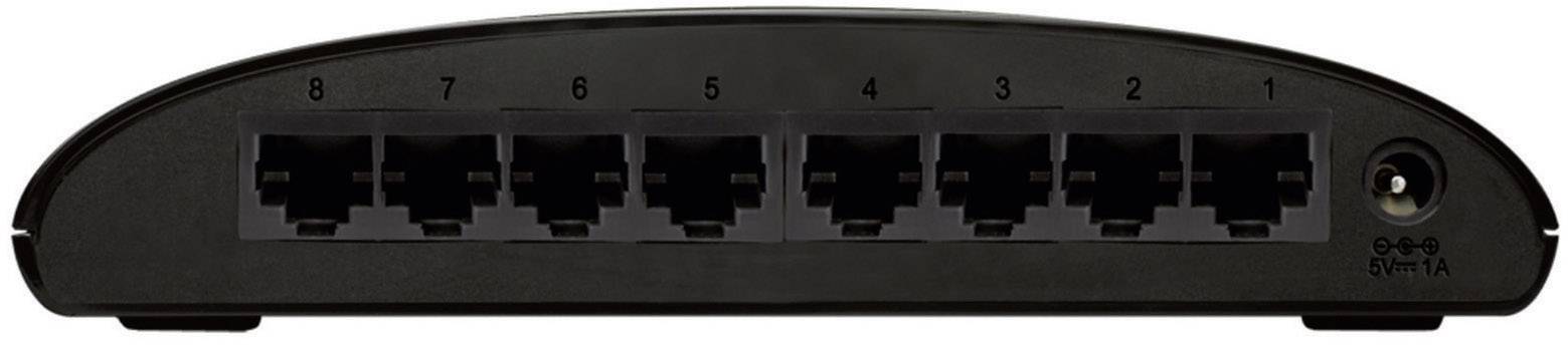 D-Link DES-1008D Netzwerk Switch 8 Port 100MBit/s