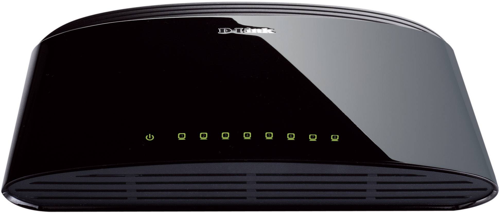 D-Link DES-1008D Netzwerk Switch 8 Port 100MBit/s
