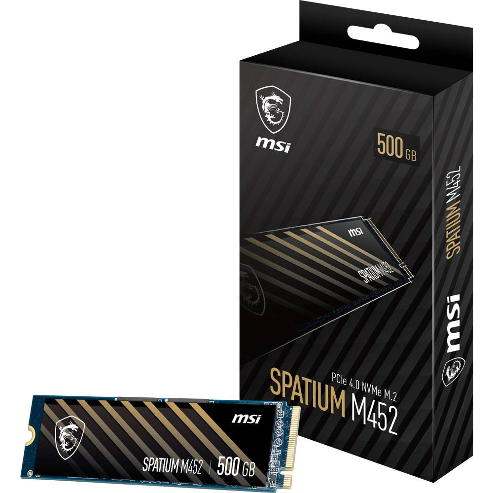 MSI SSD Spatium M452 M.2 2280 PCIe Gen4 x4 NVMe